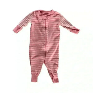 Hanna Andersson Organic Cotton Zipper Sleeper 0/6M